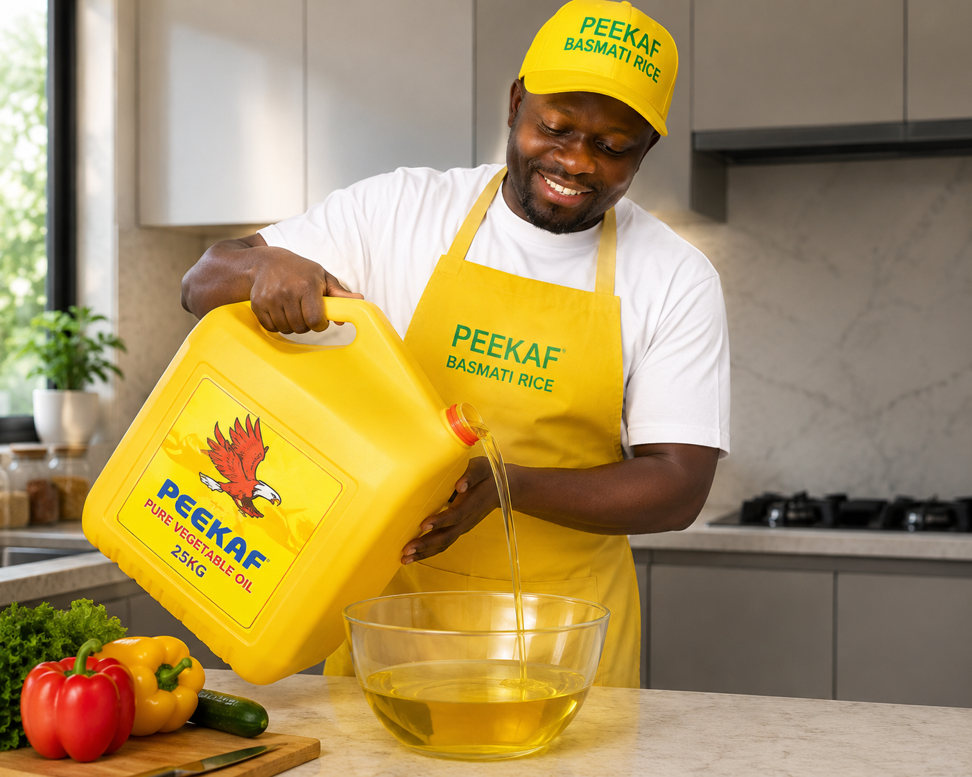 Peekaf edible cooking oil product