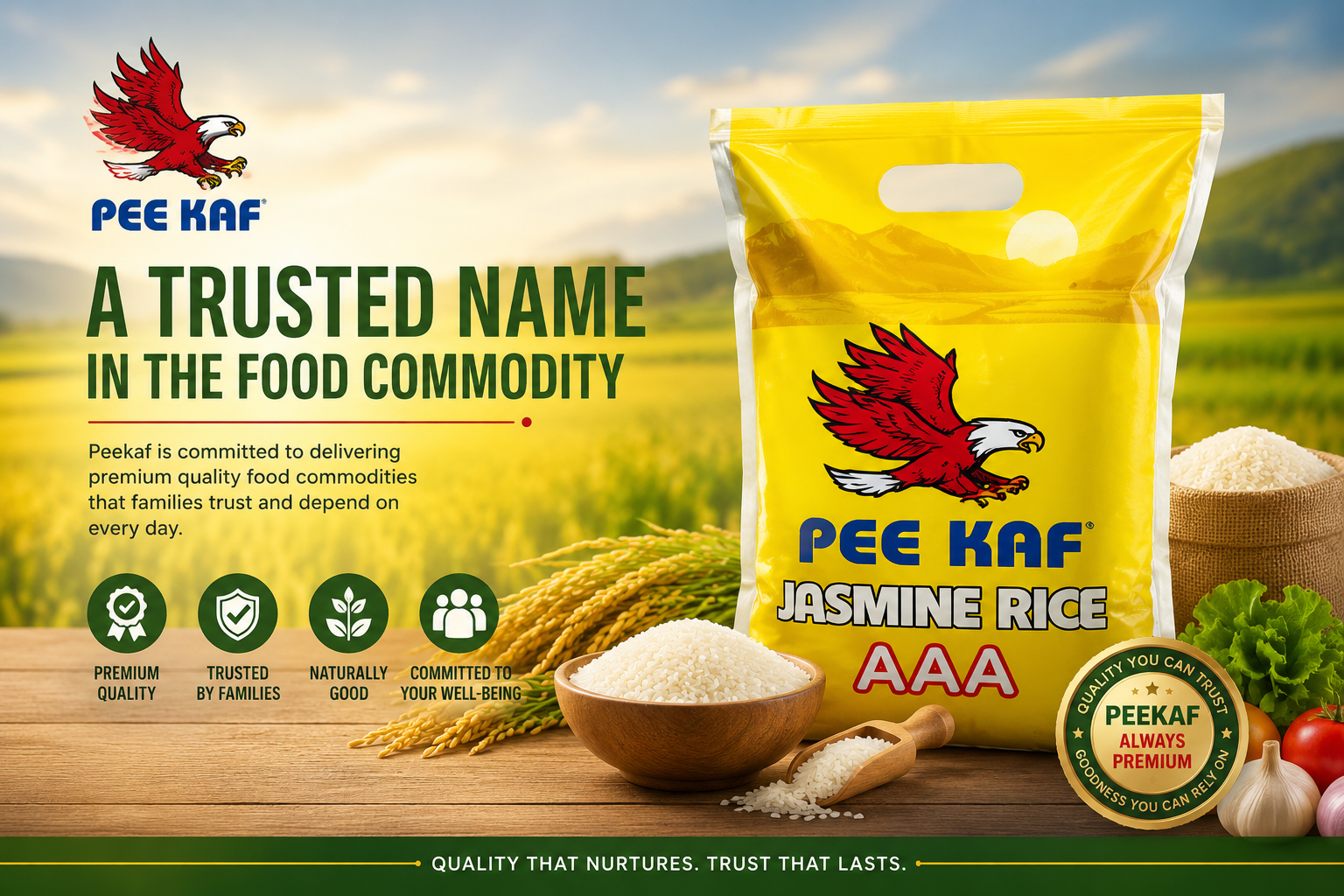 Peekaf trade partnership products